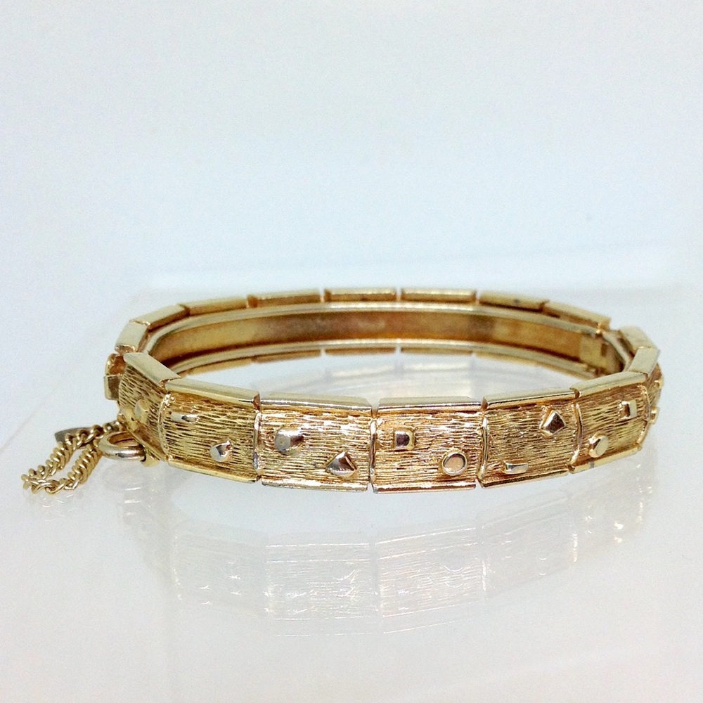 Judy Lee Signature Gold Tone Bracelet